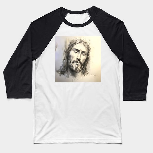 Jesus Christ Baseball T-Shirt by ShopBuzz